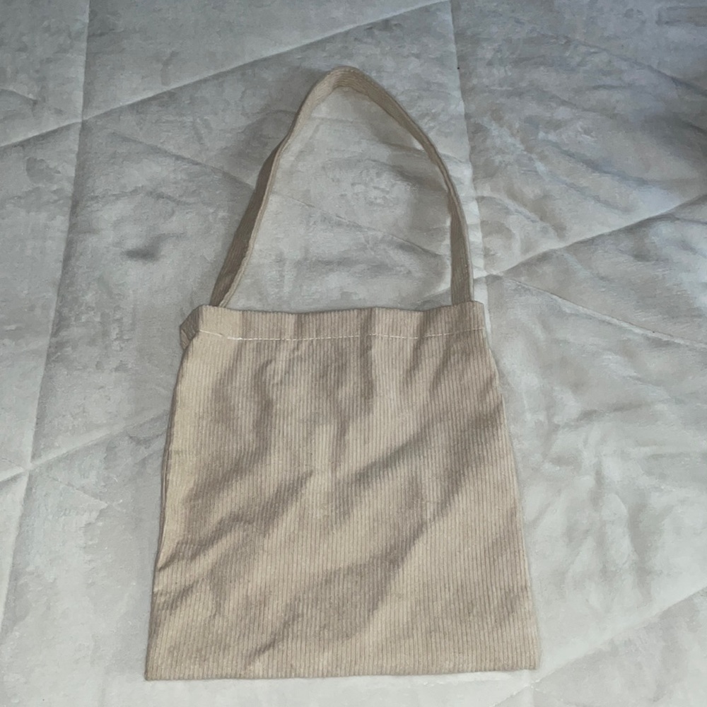 Small Cream Tote Bag